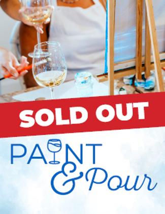 An image depicting Paint & Pour 2025