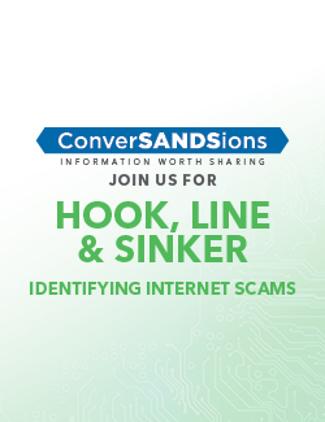 An image depicting ConverSANDSions: Hook, Line & Sinker
