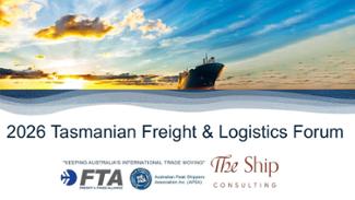 An image depicting 2026 Tasmanian Freight & Logistics Forum