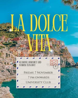 An image depicting PSA Ball 2025: La Dolce Vita
