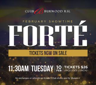 An image depicting February Showtime - Forte